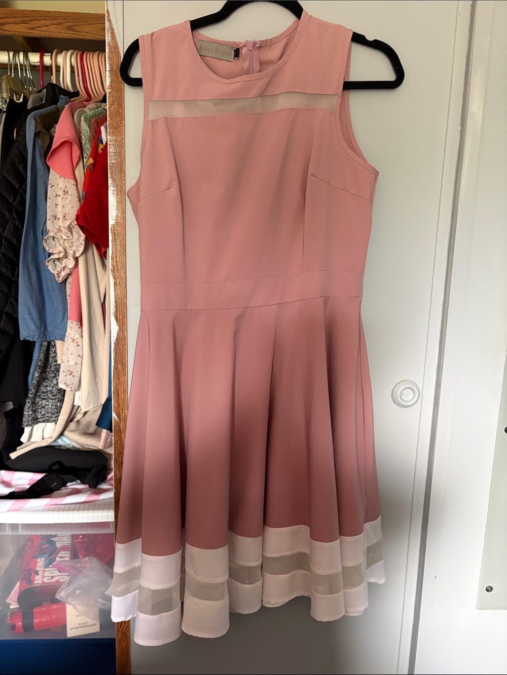 Dress 👗 pink size L